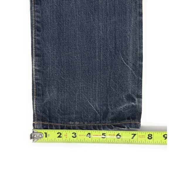 Tellason Mens Jeans White Oak Cone Selvedge Distressed Denim Size 30x32 USA - Picture 10 of 13